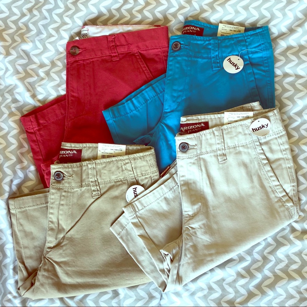 🔥BNWT Boy Size 10 Husky chino shorts🔥